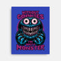 A Monster Without Cookies-None-Stretched-Canvas-Studio Mootant