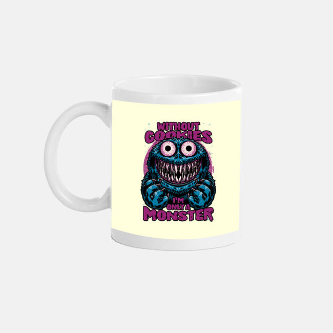 A Monster Without Cookies-None-Mug-Drinkware-Studio Mootant