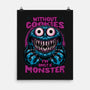 A Monster Without Cookies-None-Matte-Poster-Studio Mootant