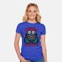A Monster Without Cookies-Womens-Fitted-Tee-Studio Mootant