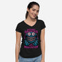 A Monster Without Cookies-Womens-V-Neck-Tee-Studio Mootant