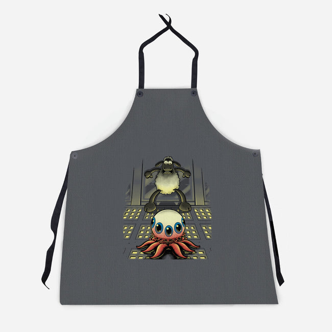 Oh Sheep-Unisex-Kitchen-Apron-Betmac