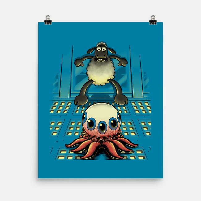 Oh Sheep-None-Matte-Poster-Betmac