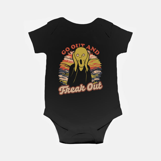 Freak Out Painting-Baby-Basic-Onesie-Studio Mootant