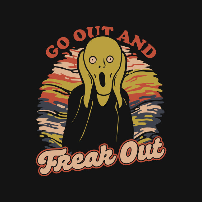 Freak Out Painting-Womens-Fitted-Tee-Studio Mootant