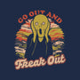 Freak Out Painting-Womens-Fitted-Tee-Studio Mootant