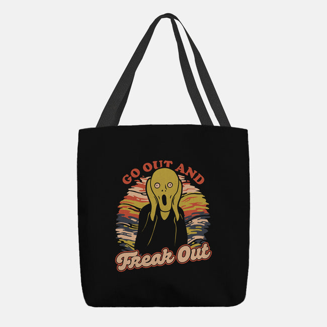 Freak Out Painting-None-Basic Tote-Bag-Studio Mootant