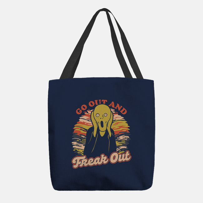 Freak Out Painting-None-Basic Tote-Bag-Studio Mootant