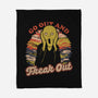 Freak Out Painting-None-Fleece-Blanket-Studio Mootant