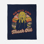 Freak Out Painting-None-Fleece-Blanket-Studio Mootant