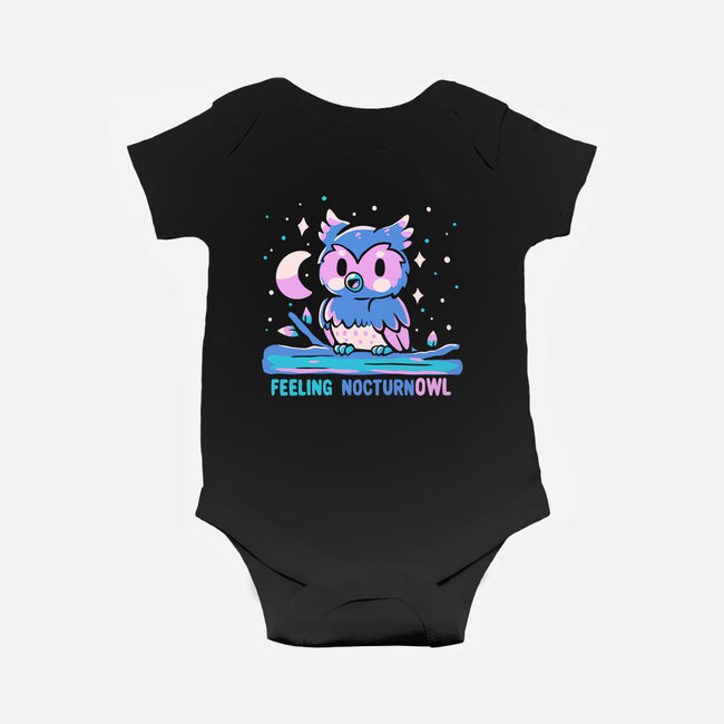 Feeling Nocturnowl-Baby-Basic-Onesie-TechraNova