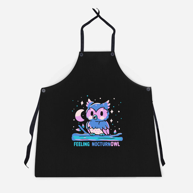 Feeling Nocturnowl-Unisex-Kitchen-Apron-TechraNova