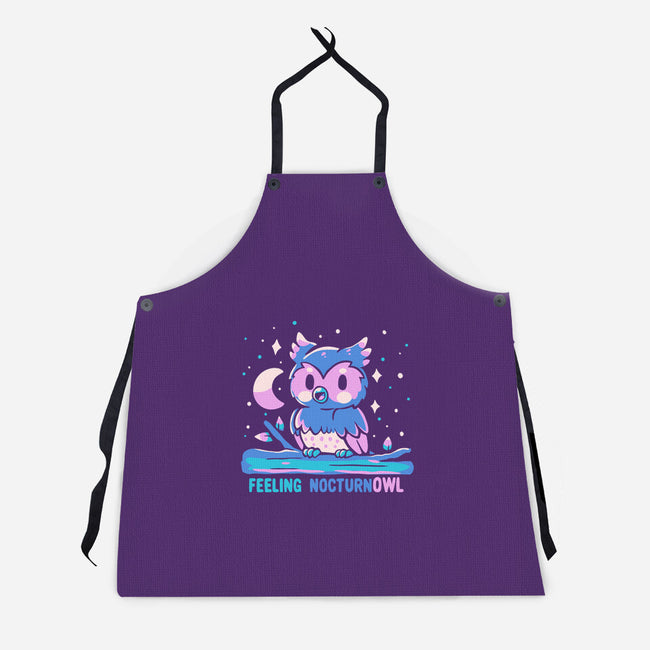 Feeling Nocturnowl-Unisex-Kitchen-Apron-TechraNova