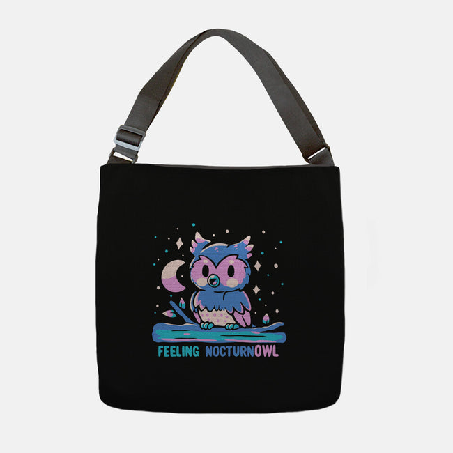 Feeling Nocturnowl-None-Adjustable Tote-Bag-TechraNova