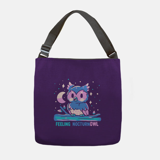 Feeling Nocturnowl-None-Adjustable Tote-Bag-TechraNova