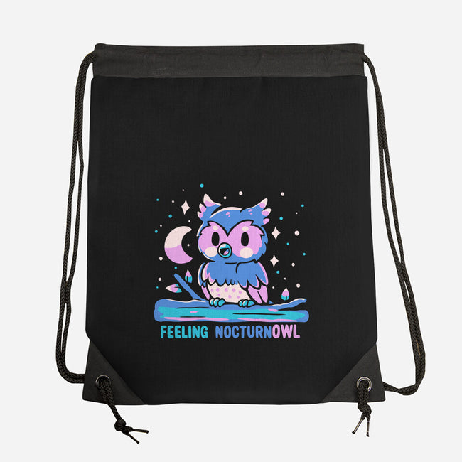Feeling Nocturnowl-None-Drawstring-Bag-TechraNova