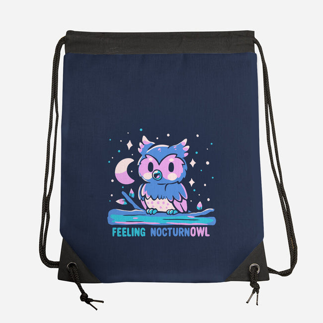 Feeling Nocturnowl-None-Drawstring-Bag-TechraNova