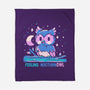 Feeling Nocturnowl-None-Fleece-Blanket-TechraNova