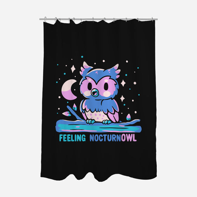 Feeling Nocturnowl-None-Polyester-Shower Curtain-TechraNova