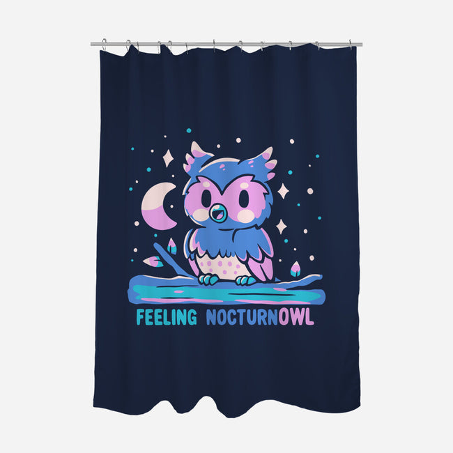 Feeling Nocturnowl-None-Polyester-Shower Curtain-TechraNova