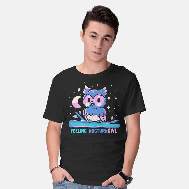 Feeling Nocturnowl-Mens-Basic-Tee-TechraNova
