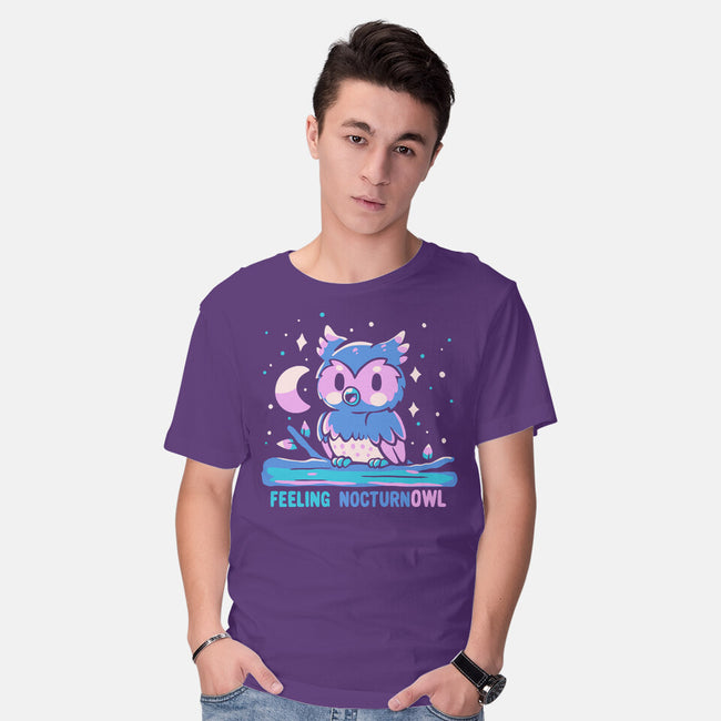 Feeling Nocturnowl-Mens-Basic-Tee-TechraNova