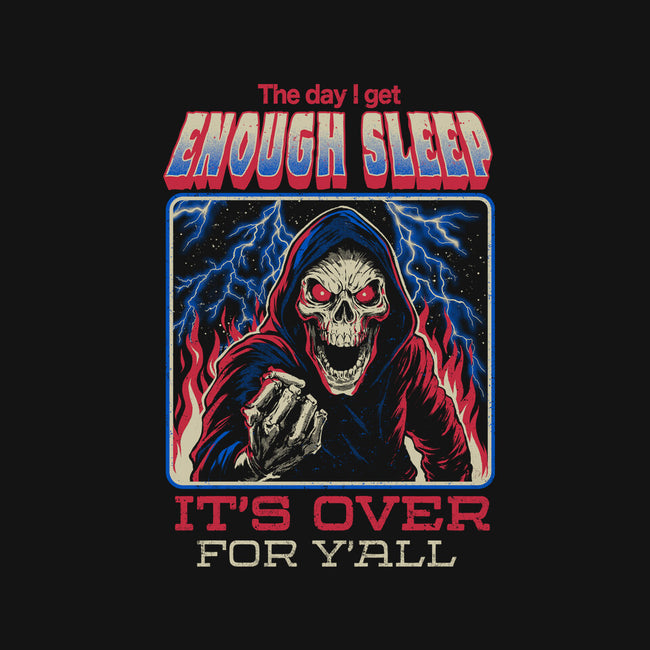 The Day I Get Enough Sleep-Mens-Heavyweight-Tee-eduely