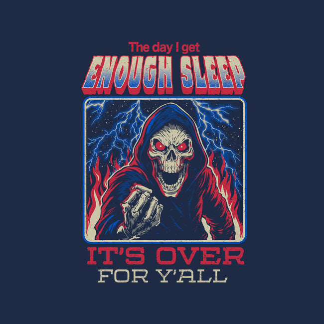 The Day I Get Enough Sleep-Mens-Heavyweight-Tee-eduely