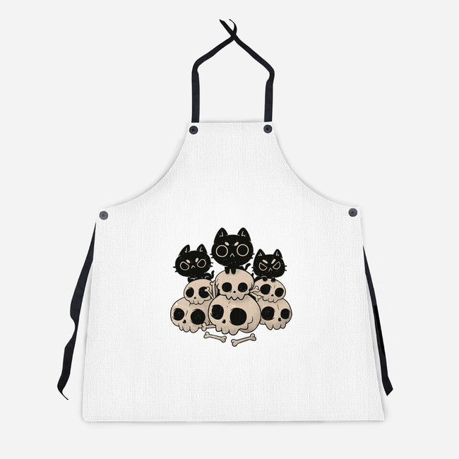 Death Gang-Unisex-Kitchen-Apron-koalastudio