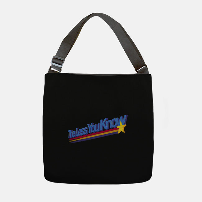 The Less You Know-None-Adjustable Tote-Bag-estudiofitas