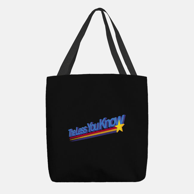 The Less You Know-None-Basic Tote-Bag-estudiofitas