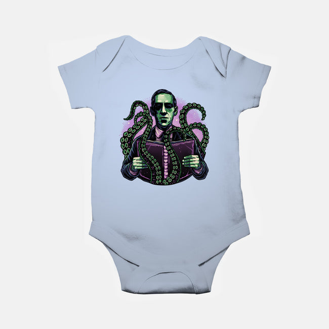 Crafting Horror And Macabre-Baby-Basic-Onesie-glitchygorilla