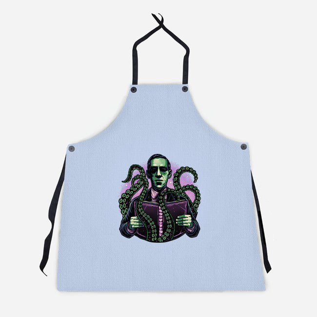Crafting Horror And Macabre-Unisex-Kitchen-Apron-glitchygorilla