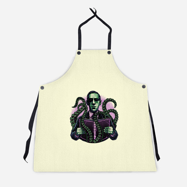 Crafting Horror And Macabre-Unisex-Kitchen-Apron-glitchygorilla