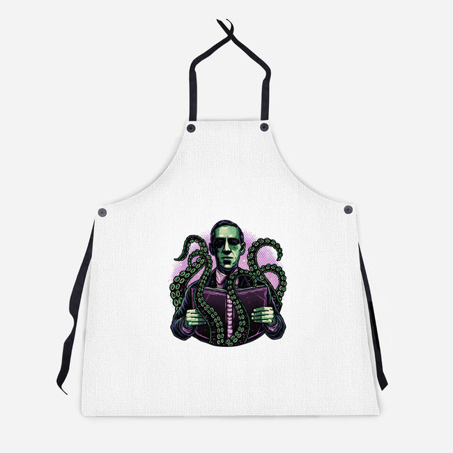 Crafting Horror And Macabre-Unisex-Kitchen-Apron-glitchygorilla