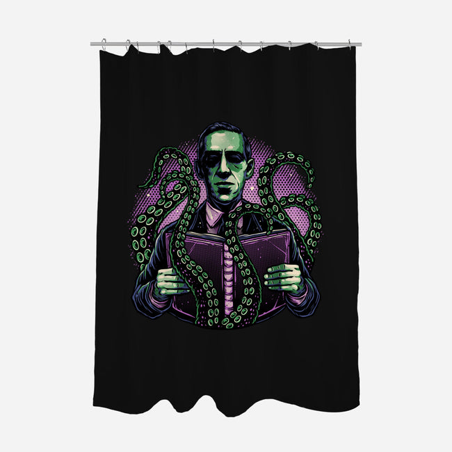 Crafting Horror And Macabre-None-Polyester-Shower Curtain-glitchygorilla