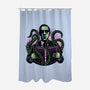 Crafting Horror And Macabre-None-Polyester-Shower Curtain-glitchygorilla