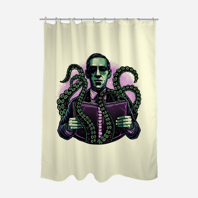 Crafting Horror And Macabre-None-Polyester-Shower Curtain-glitchygorilla