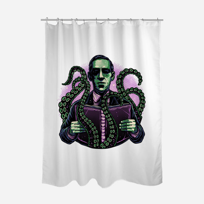 Crafting Horror And Macabre-None-Polyester-Shower Curtain-glitchygorilla