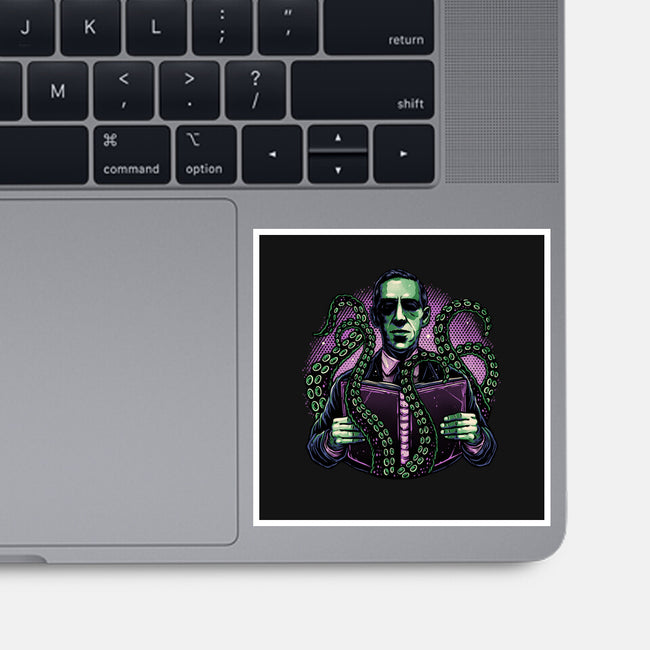 Crafting Horror And Macabre-None-Glossy-Sticker-glitchygorilla