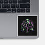 Crafting Horror And Macabre-None-Glossy-Sticker-glitchygorilla