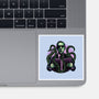 Crafting Horror And Macabre-None-Glossy-Sticker-glitchygorilla