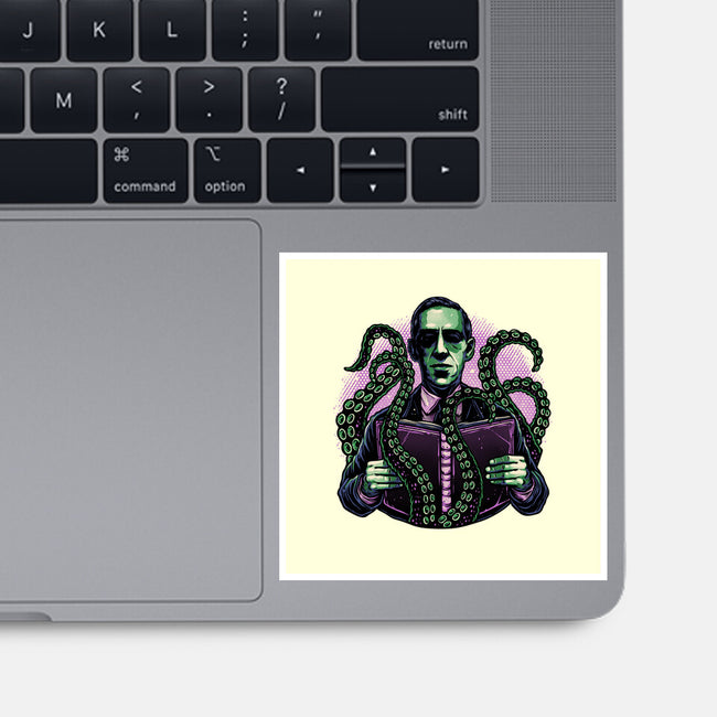 Crafting Horror And Macabre-None-Glossy-Sticker-glitchygorilla