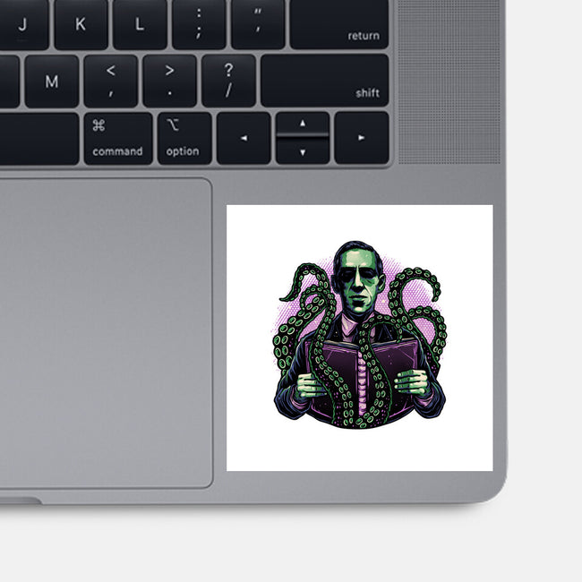 Crafting Horror And Macabre-None-Glossy-Sticker-glitchygorilla