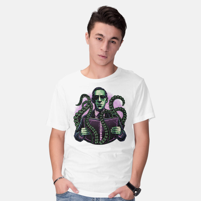 Crafting Horror And Macabre-Mens-Basic-Tee-glitchygorilla
