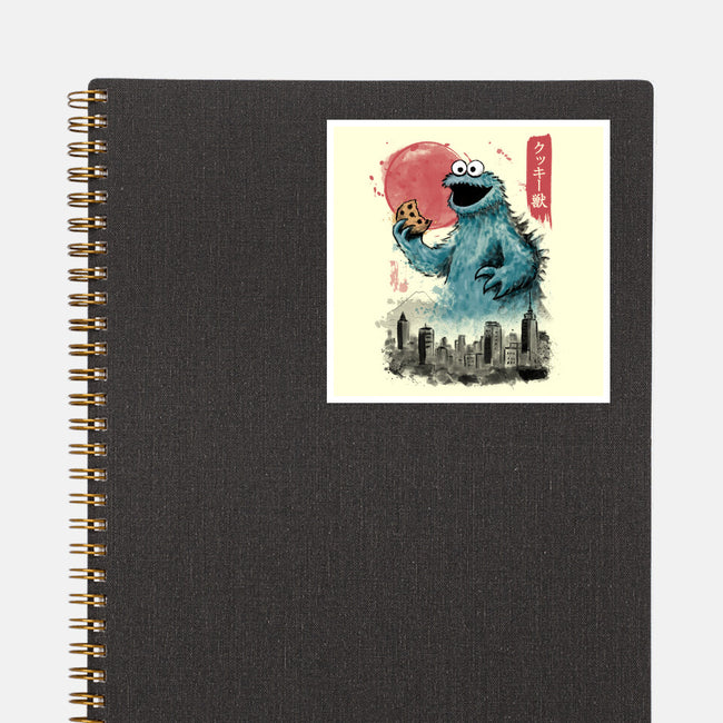 Cookie Kaiju-None-Glossy-Sticker-NMdesign