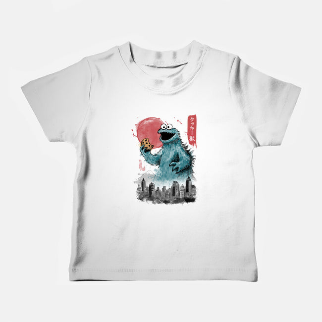 Cookie Kaiju-Baby-Basic-Tee-NMdesign