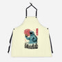 Cookie Kaiju-Unisex-Kitchen-Apron-NMdesign