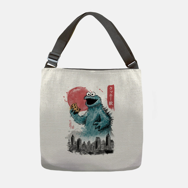 Cookie Kaiju-None-Adjustable Tote-Bag-NMdesign