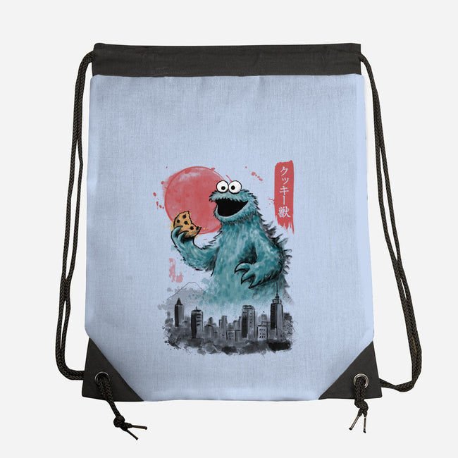 Cookie Kaiju-None-Drawstring-Bag-NMdesign